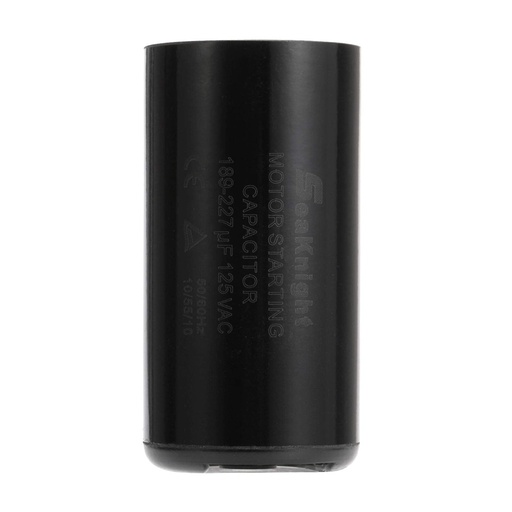 [85754] Century Start Capacitor, 189/227 MFD, 125vac 1-7/16"x2-3/4"