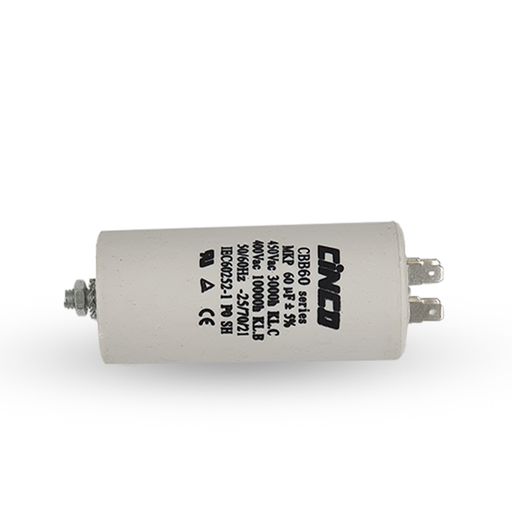 [85784] AC Capacitor 450V 60uF - 4-pin