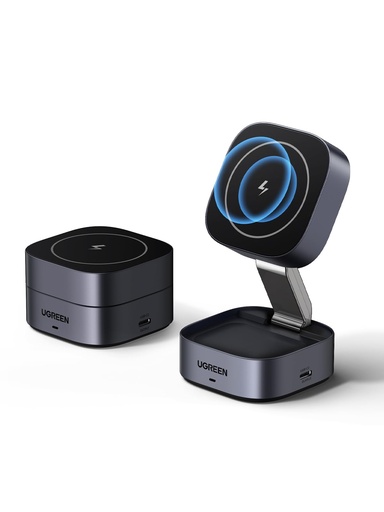 [85787] UGREEN 2-in-1 Magnetic Wireless Charger