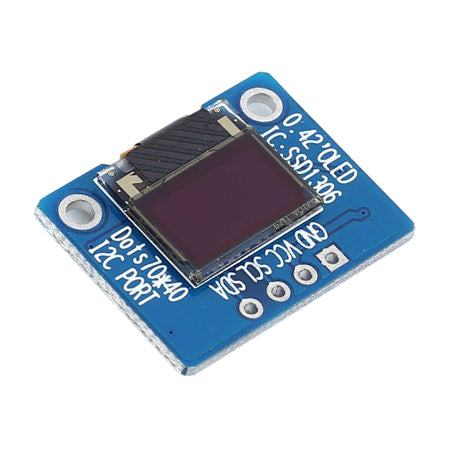 [85842] 72X40 PM OLED Display Module For Arduino 0.42" I2C IIC Serial