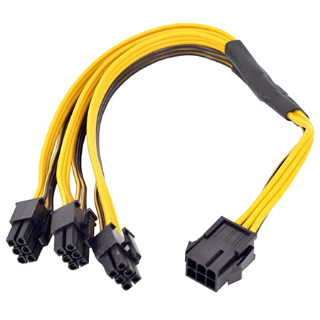 [85887] Power CPU 8P To Graphics Card Dual 6+2 Power Supply Line