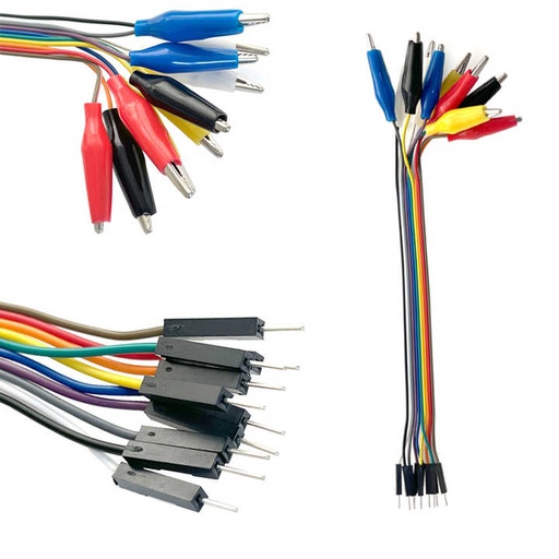 [85892] 20CM DuPont Line With Crocodile Clip Male