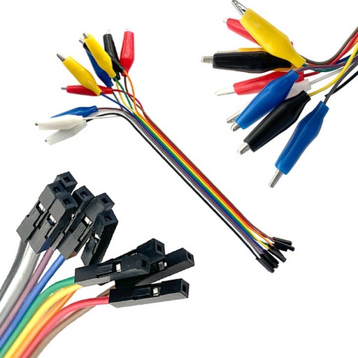 [85893] 20CM DuPont Line With Crocodile Clip Female Head