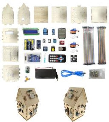 [85953] Smart Home Log House Programming Starter Kit For Arduino