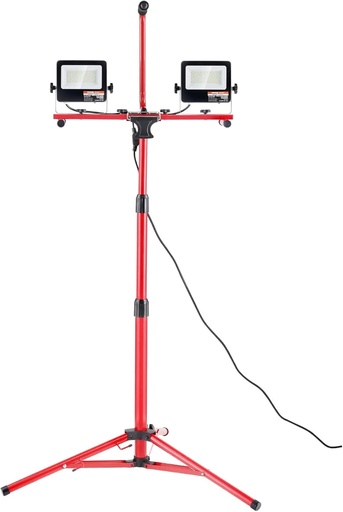 [85963] Luceco Foldable Tripod Work Light 230V, 3200lm, 20W