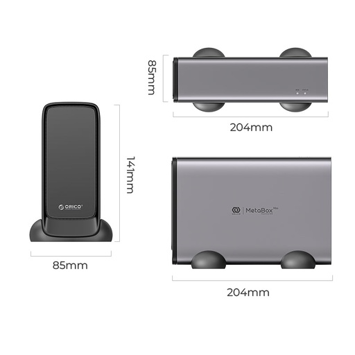 [85974] ORICO MetaBox Mini Single-Bay Private Cloud Storage