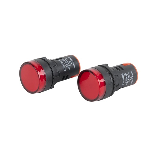 [86097] Signal Pilot Lamp AD16-22 AC220V Red