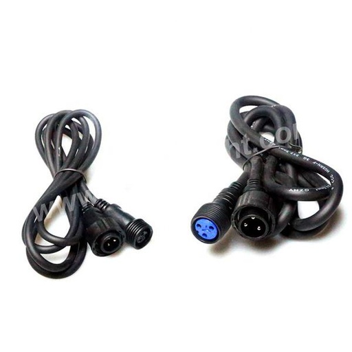 [86154] Cable Wire DMX Cable Jumper for IP65 Led Par Light Hand in Hand Extension Cable - 2M