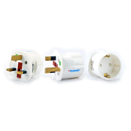 [86160] Terminator Converter 13A to Schuko Plug