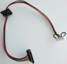 [86189] AXC 6Pin To 2-Port HDD SDD SATA Power Socket Cable for Acer Computer Motherboard Nitro N50-610 Veriton D730 D10 B350 D630 D830