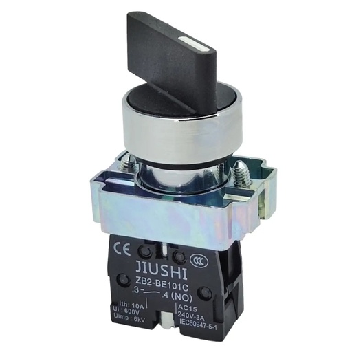 [86262] 22mm Selector Switch 2 Position NO Normally Open OFF ON Latching