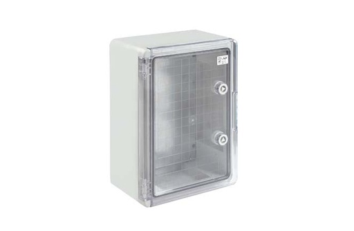 Adalpano ABS Enclosure Box Transparent Cover with Metal Plate250x350x150