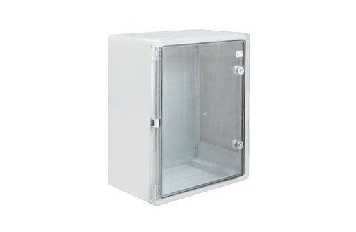 Adalpano ABS Enclosure Box Transparent Cover with Metal Plate 400x500x240