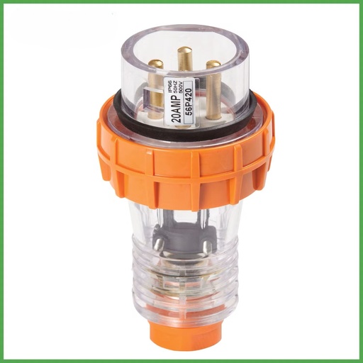[86430] Industrial waterproof Socket 20A 4Pin - Female 56PA420