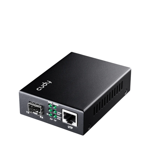 [86443] Cudy 10/100/1000M Gigabit PoE+ Media Converter