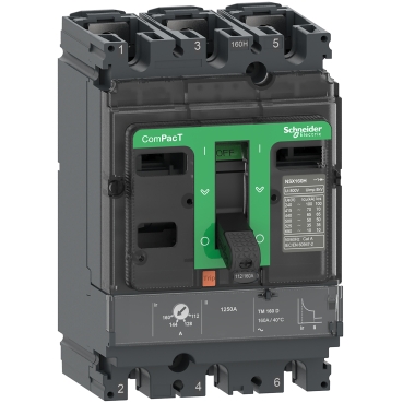 [86570] MCCB 160A 3POLE - TM160D Schneider