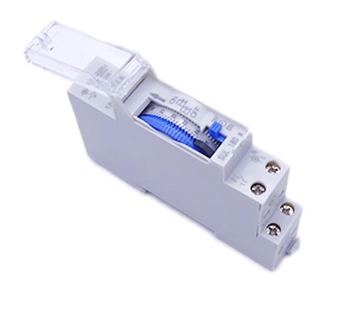 [86575] 24 Hrs  Analogue Mechanical Timer MCB Type