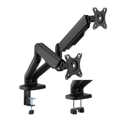 [86714] Brateck 17-32" Spring-Assisted Dual Monitor Arm