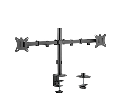 [86716] Brateck 17-32" Dual-Monitor Steel Articulating Monitor Mount