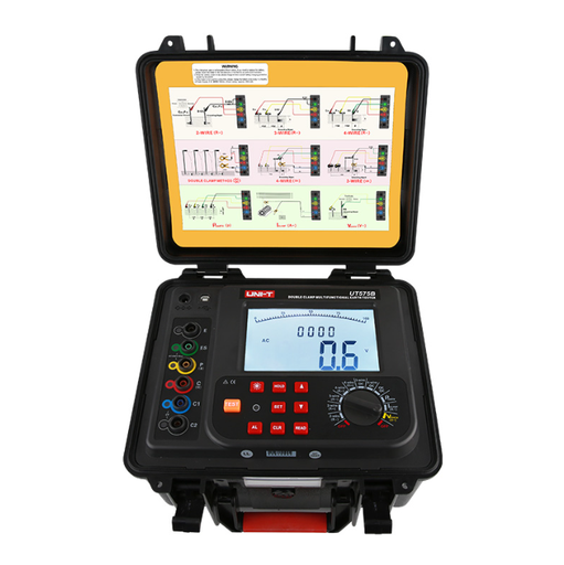 [86675] Uni-T UT575B Double-clamp Multifunctional Earth Tester