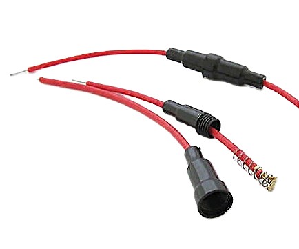 [86692] Fuse Holder Inline Cable 30mm Fuse Cable Size 2.5mm