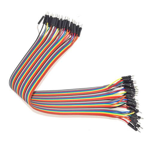 [86734] 30cm Male to Male 40Pin Solderless Jumper Breadboard Wires