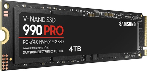 SAMSUNG 990 PRO 4TB NVME M.2 PCIE 4.0 SSD
