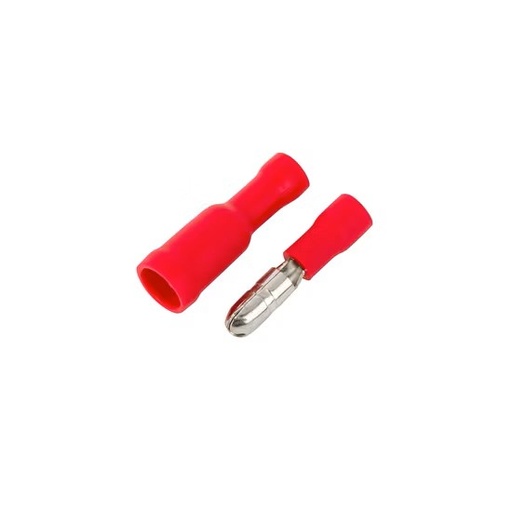 [86918] Crimp Terminal MPD5.5-195 - Brass, Red -2.5mm²