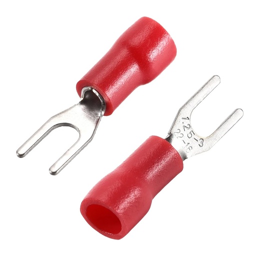 [86919] Crimp Terminal SV1.25-3.2 Red, Copper