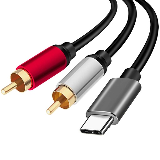 [87045] S.WIELER TypeC To 2xRCA 2M