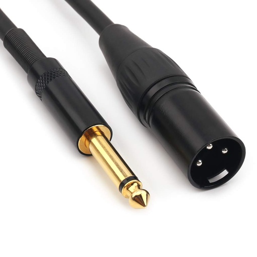 [87055] S.WIELER XLR-M To 6.35TS 15M