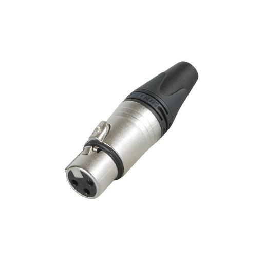 [87068] S.WIELER XLR Female 3Pins Copper Gold-Plated Pins