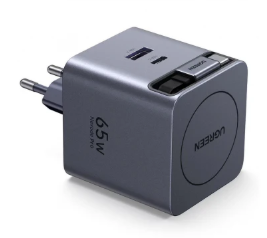 [87009] UGREEN 45W GaN Fast Charger with Retractable Cable