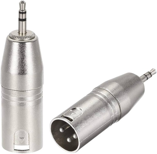 [87081] S.WIELER XLR M To 3.5 TRS Adapter