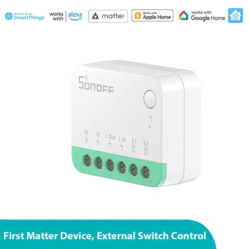 [87120] SONOFF MINI Extreme Wi-Fi Smart Switch (Matter) MINIR4M