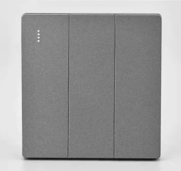 [87156] Siase 3 Gang 2 Way Switch - Grey