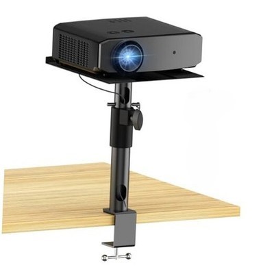 [87269] Adjustable Clamp On Projector Stand Table, Heavy Duty 40 lbs