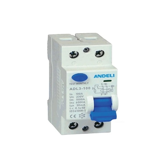 [87310] Residual Current Circuit Breaker RCCB ADL3 - 2P 32A