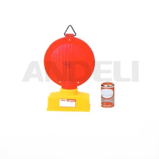 [87343] Road Block Traffic Light DC 6V LED/Flashing - RED