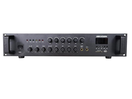 [87427] Hikvision 120W 6-Zone Analog Amplifier