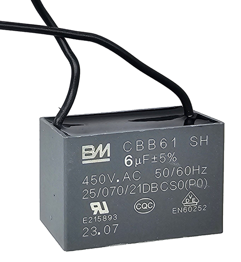 [87429] AC Capacitor 450V 6uF (square type)