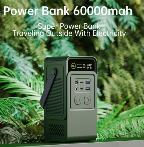 [87450] AXP200L 192Wh Power Station 150W 18V 60,000mAh USB TYPE-C Portable Power Bank